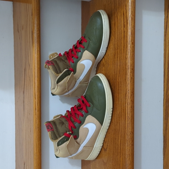Nike Dunk High, 2012, Jersey Gold / White / Iguana, 317982 704, Sz 12 SWEET RARE - Picture 2 of 9